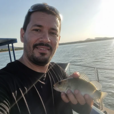 Marcos Vinícius Teixeira, pescador de Cabo Frio
