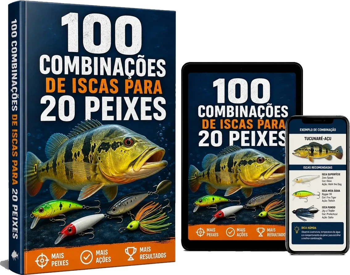 100 Combinações de Iscas para 20 Peixes